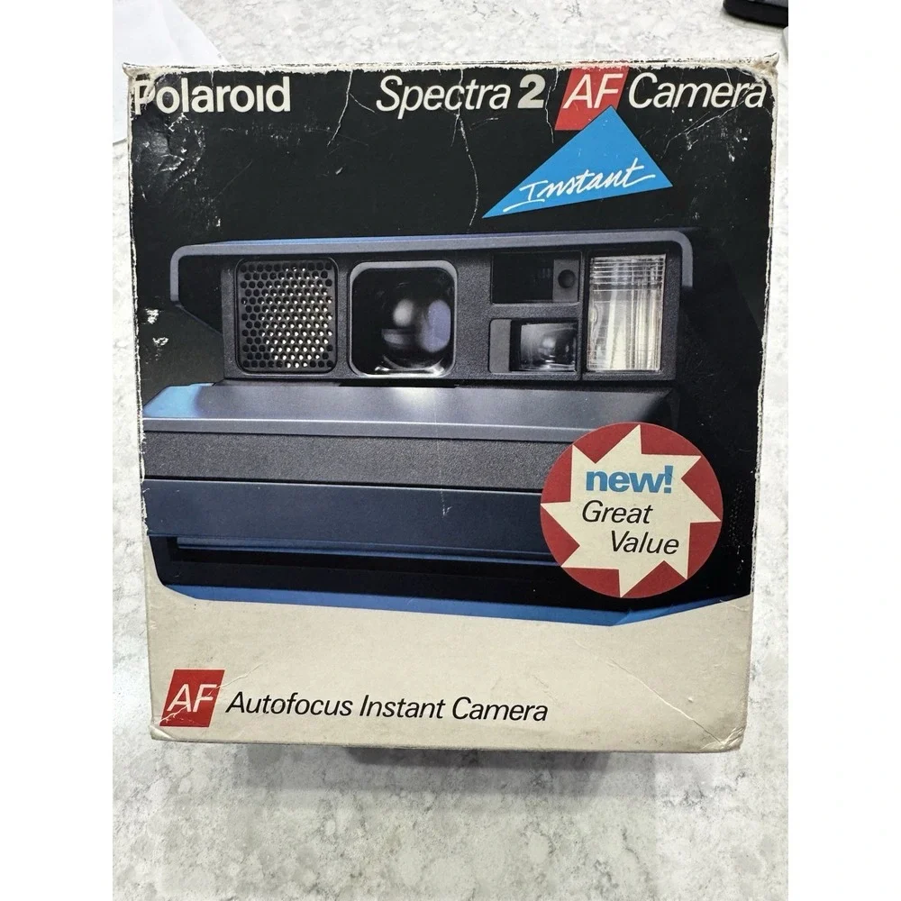 Polaroid Spectra 2 AF Camera With original Box